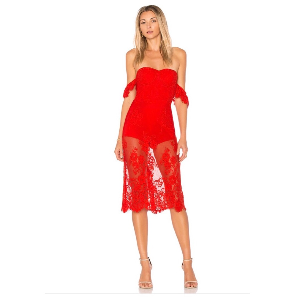 Lovers + Friends ‘Breathless Midi Dress’ size S